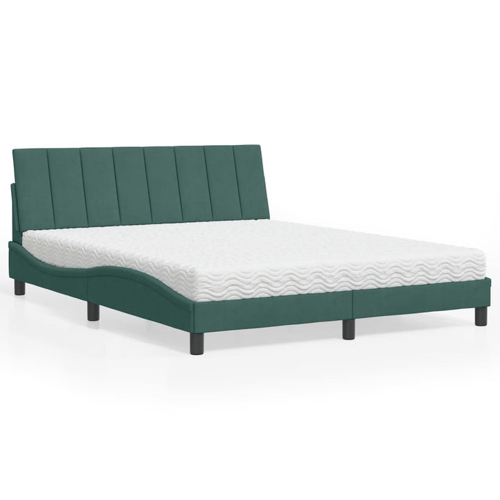 Lit Avec Matelas Velours