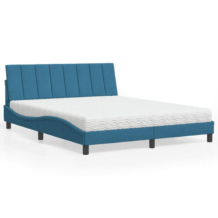 Lit Avec Matelas Velours