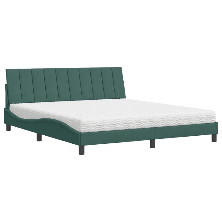 Lit Avec Matelas Velours