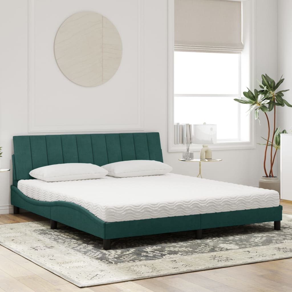Lit Avec Matelas Velours