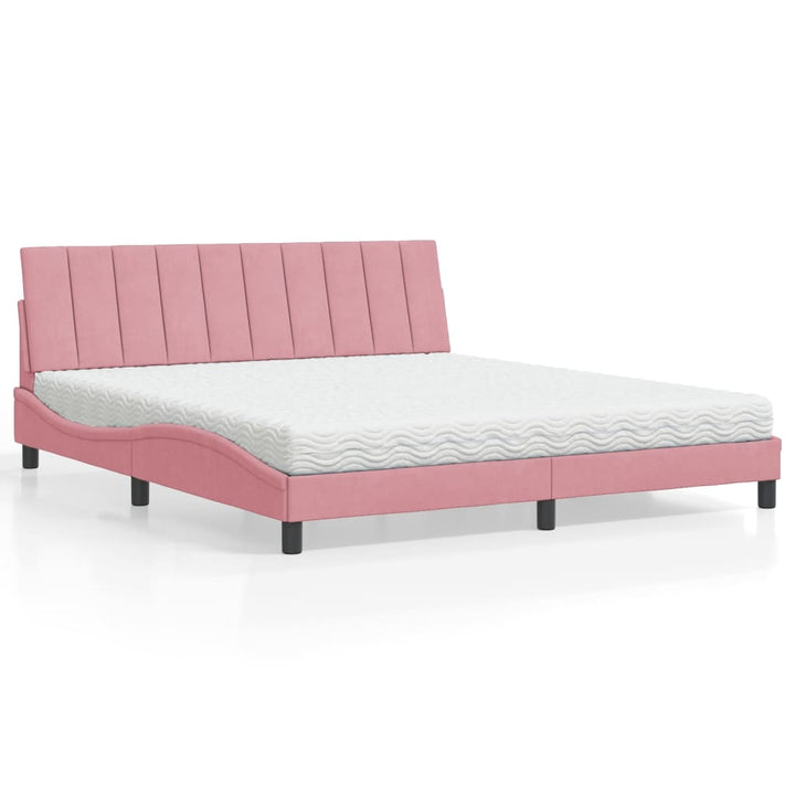 Lit Avec Matelas Velours