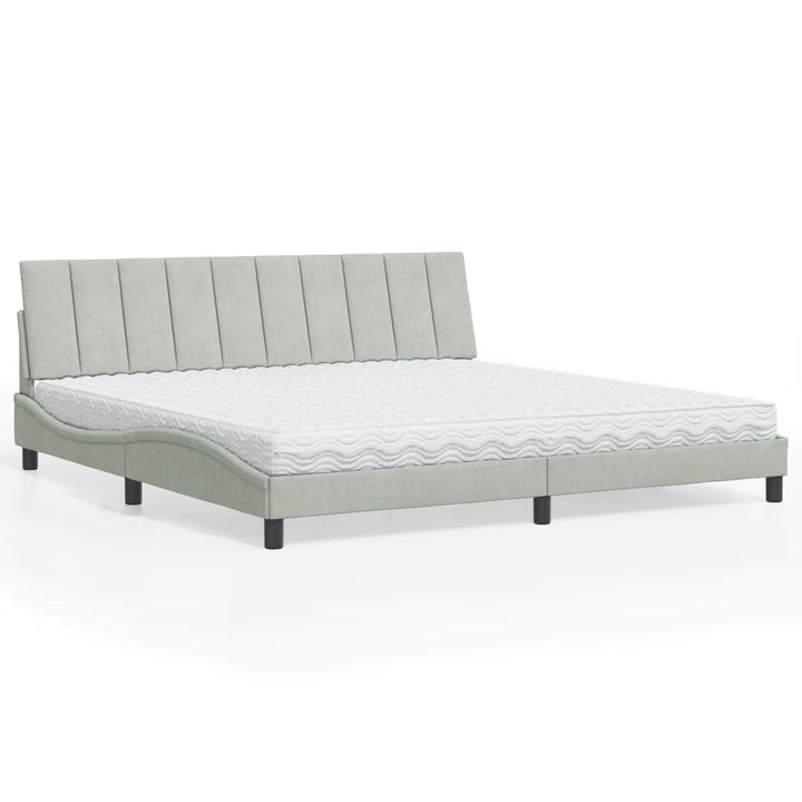 Lit Avec Matelas Velours