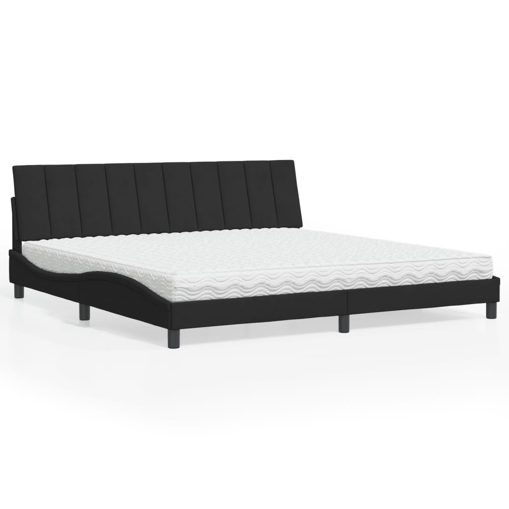 Lit Avec Matelas Velours