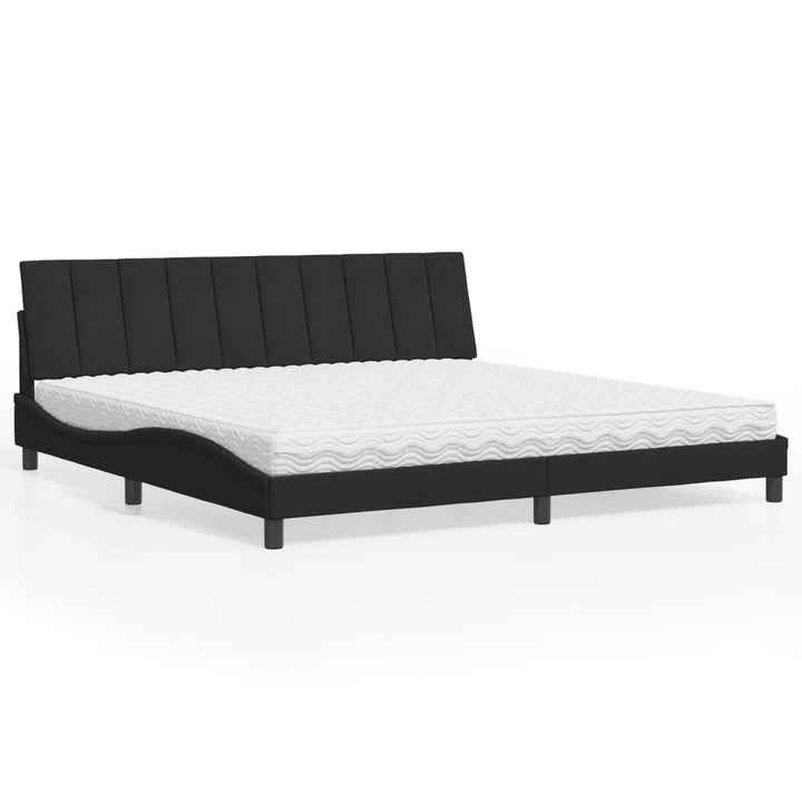 Lit Avec Matelas Velours