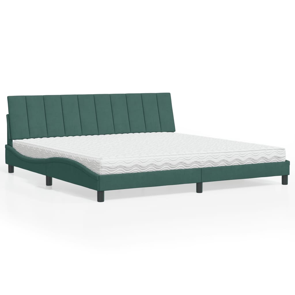 Lit Avec Matelas Velours