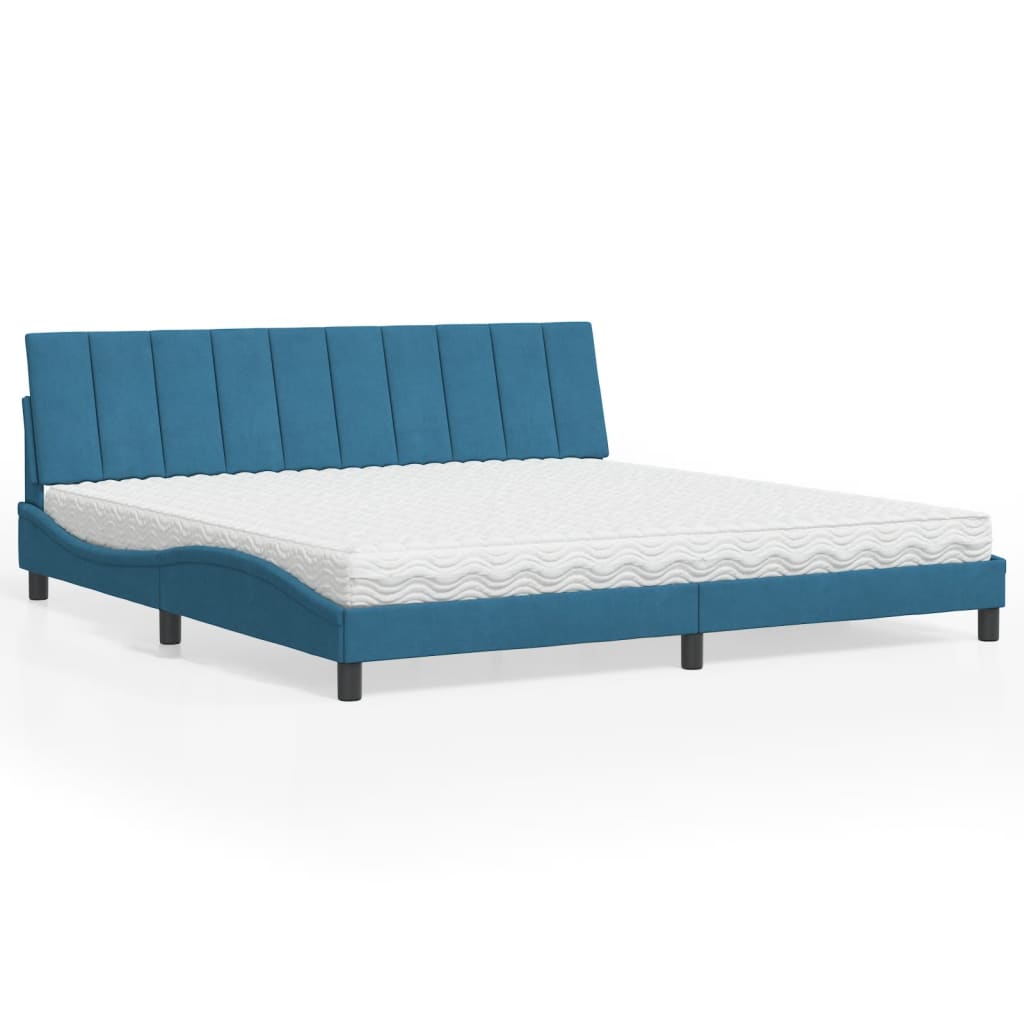 Lit Avec Matelas Velours