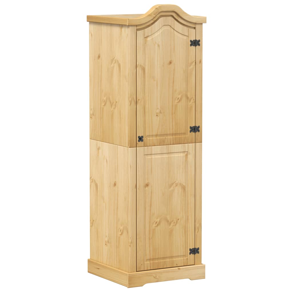 Garde-Robe Corona 55X52X170 Cm Bois De Pin Massif