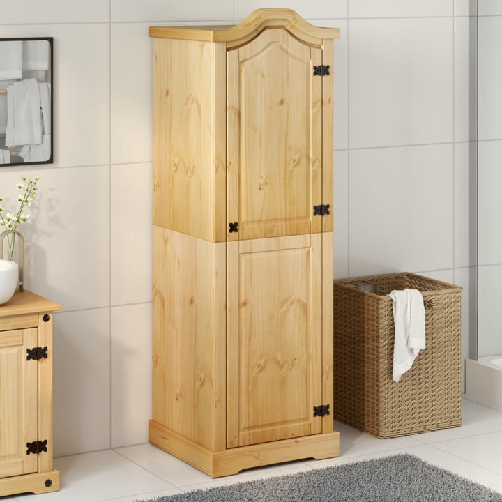 Garde-Robe Corona 55X52X170 Cm Bois De Pin Massif