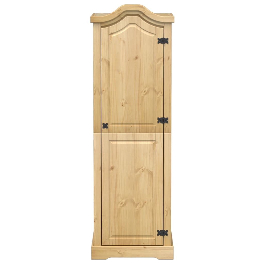 Garde-Robe Corona 55X52X170 Cm Bois De Pin Massif