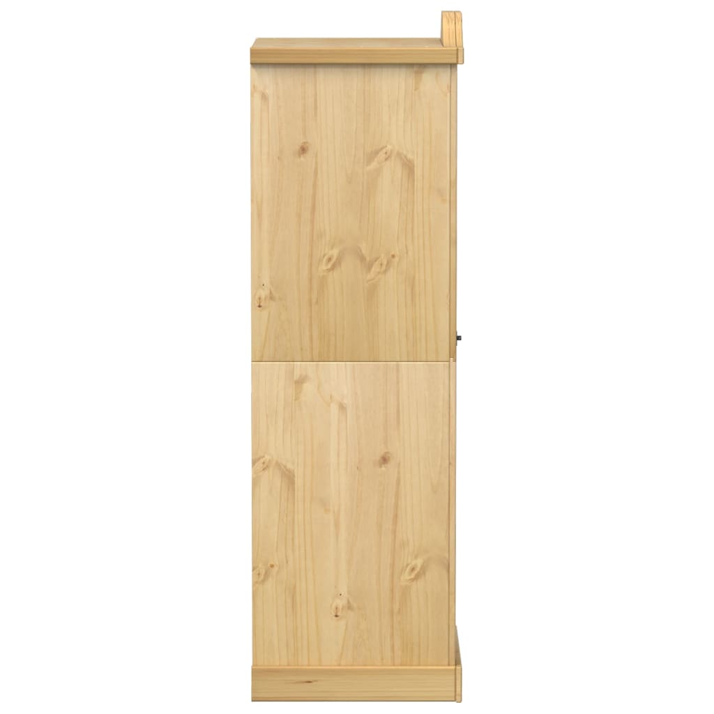 Garde-Robe Corona 55X52X170 Cm Bois De Pin Massif