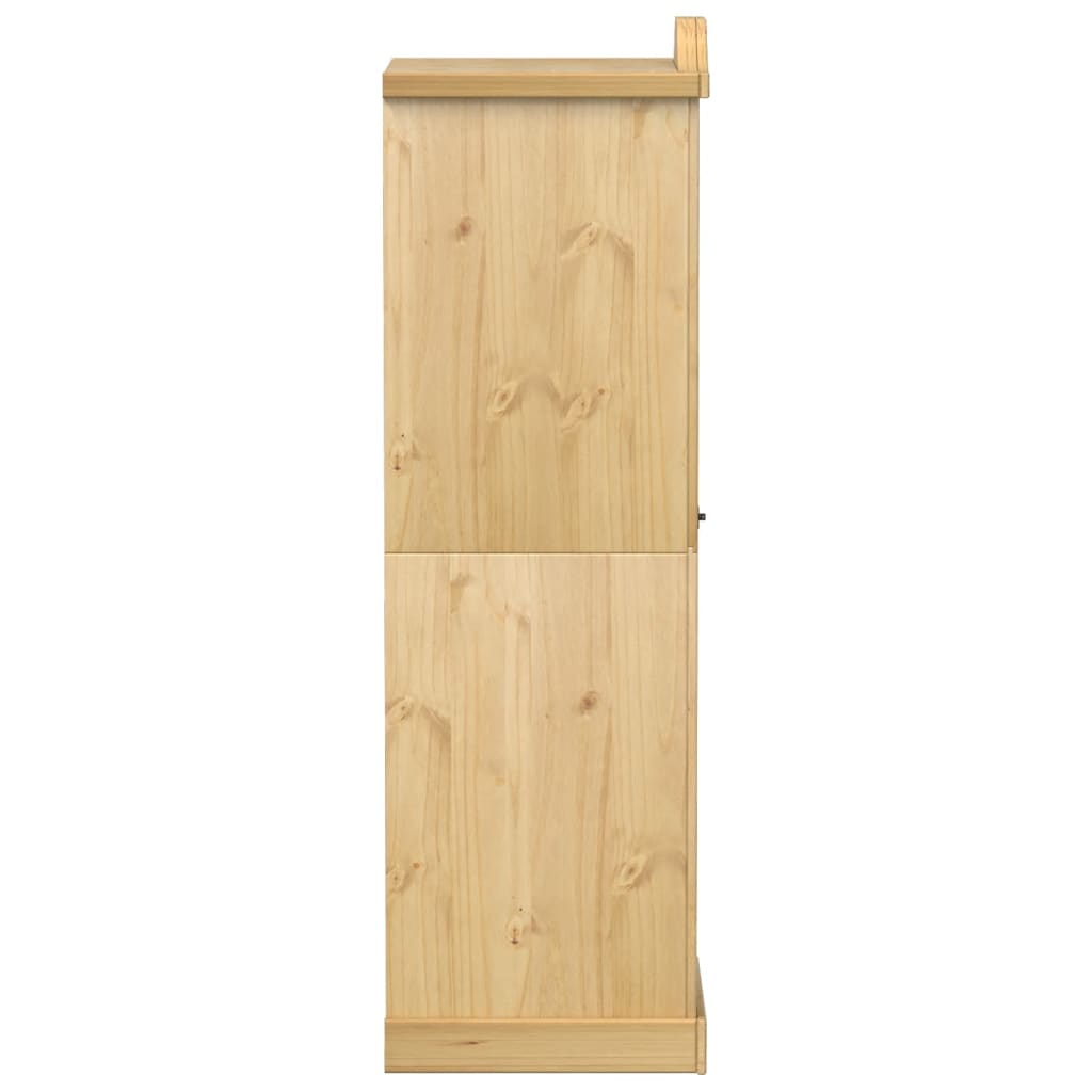 Garde-Robe Corona 55X52X170 Cm Bois De Pin Massif