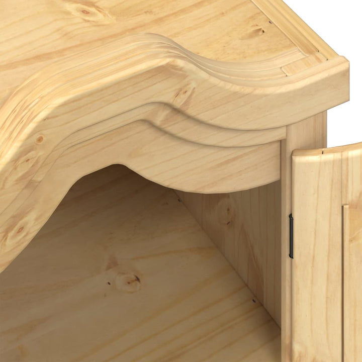 Garde-Robe Corona 55X52X170 Cm Bois De Pin Massif