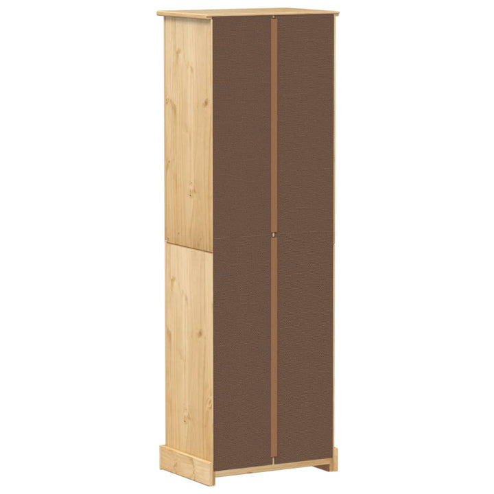 Garde-Robe Corona 55X38X170 Cm Bois De Pin Massif