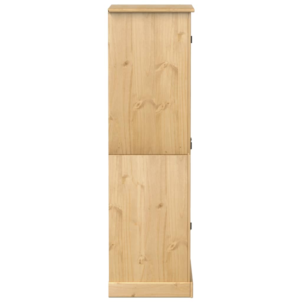 Garde-Robe Corona 76X50X170 Cm Bois De Pin Massif