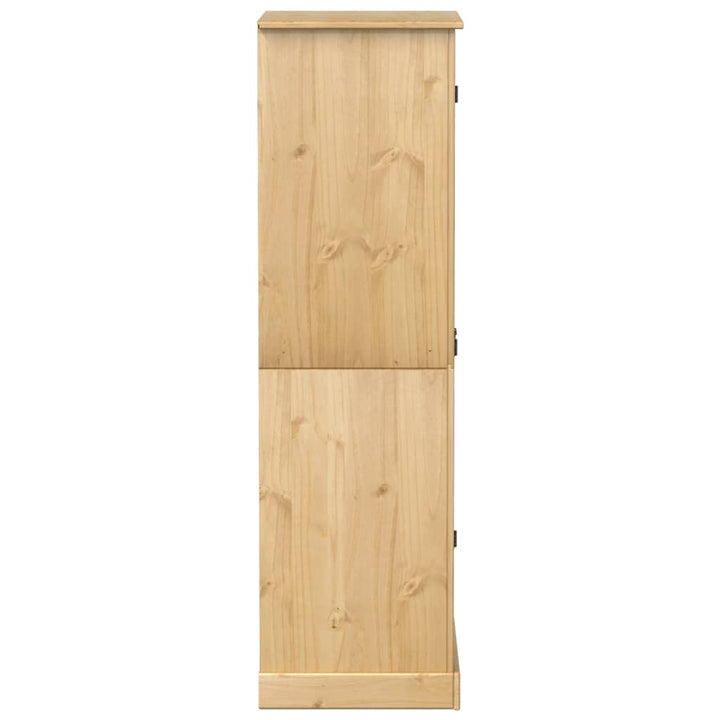 Garde-Robe Corona 76X50X170 Cm Bois De Pin Massif