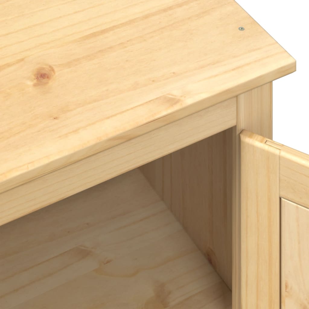 Garde-Robe Corona 76X50X170 Cm Bois De Pin Massif