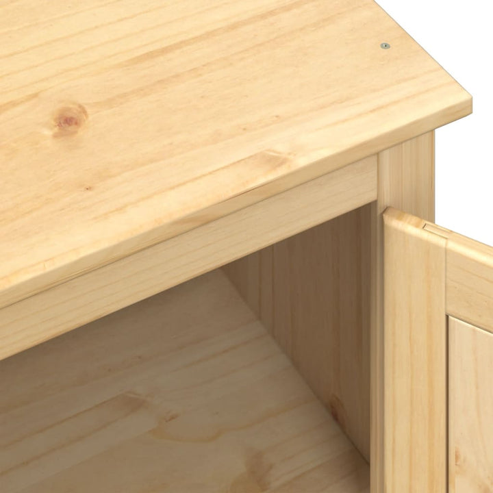 Garde-Robe Corona 76X50X170 Cm Bois De Pin Massif