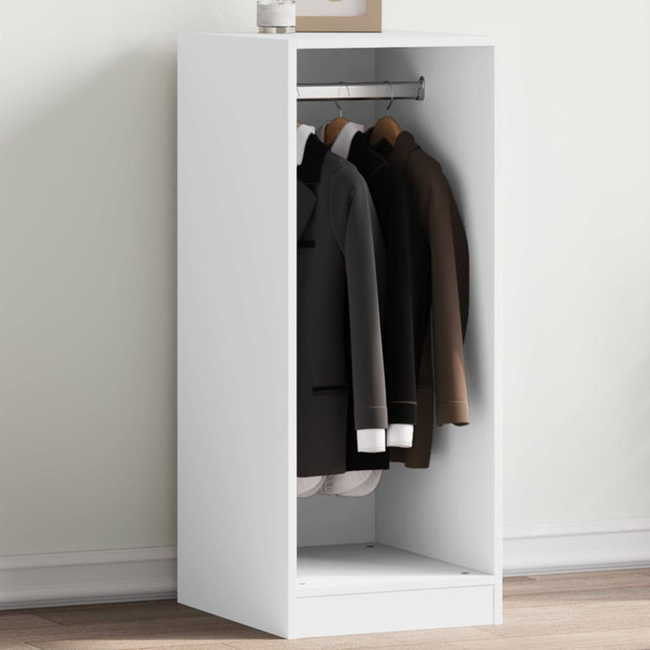 Garde-Robe Bois D'ingénierie Blanc
