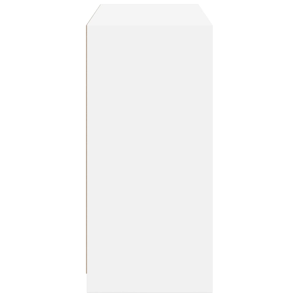 Garde-Robe Bois D'ingénierie Blanc