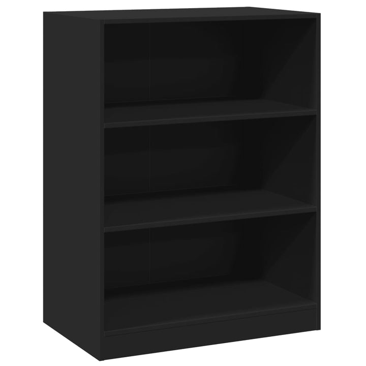 Garde-Robe Bois D'ingénierie Noir