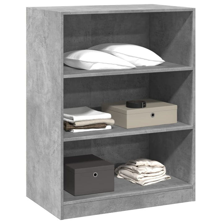 Garde-Robe Bois D'ingénierie Gris Béton