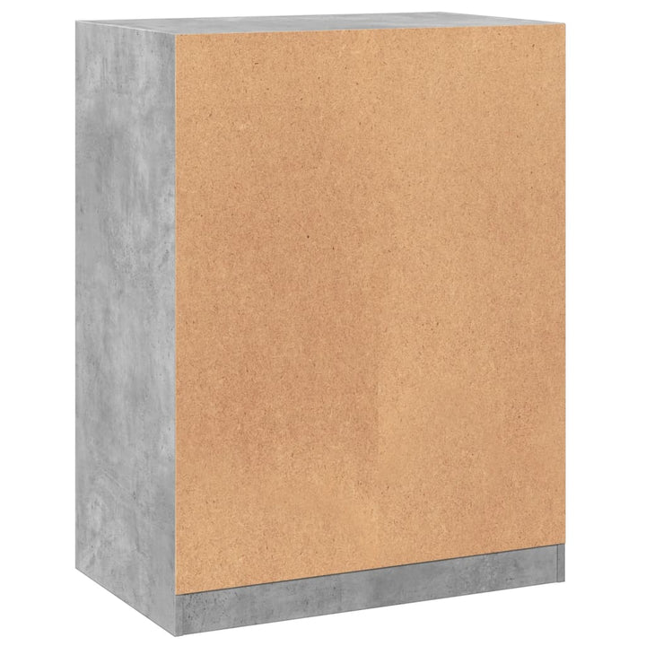 Garde-Robe Bois D'ingénierie Gris Béton