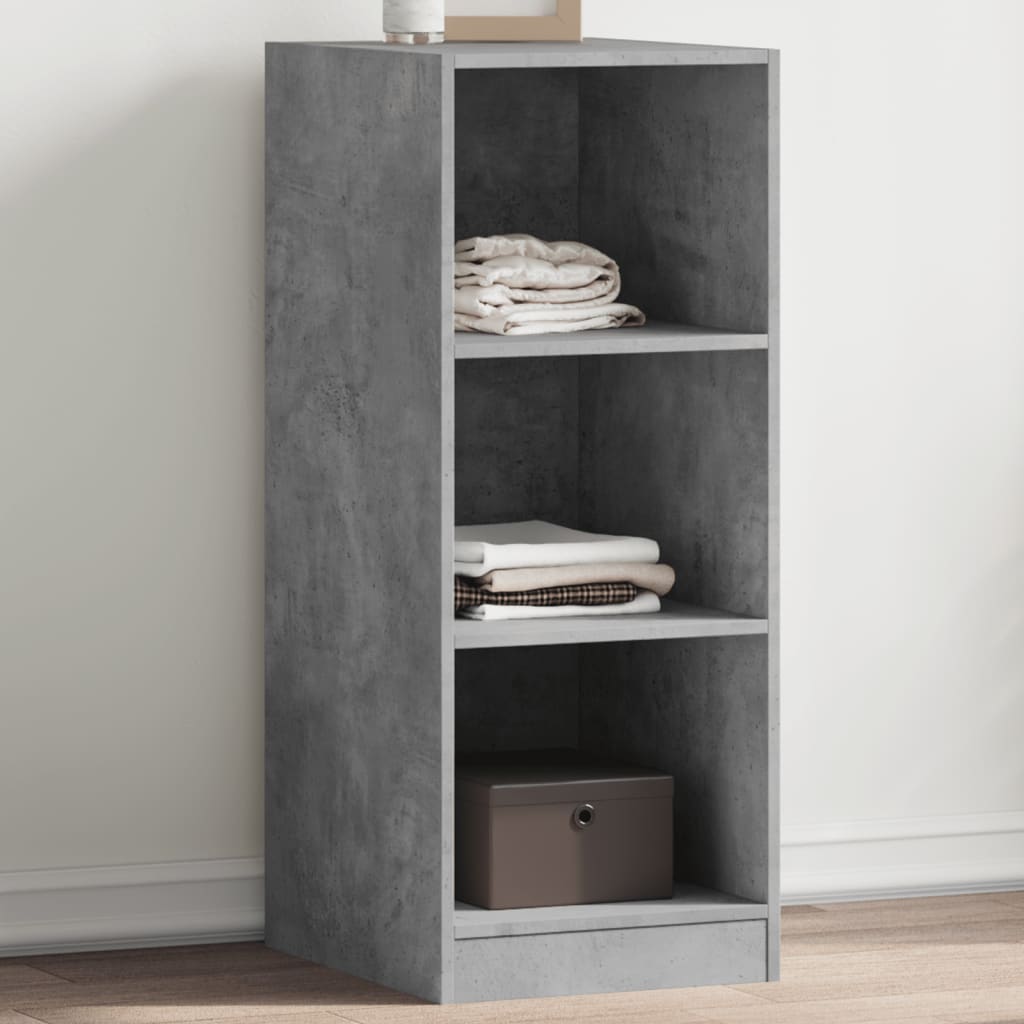 Garde-Robe Bois D'ingénierie Gris Béton