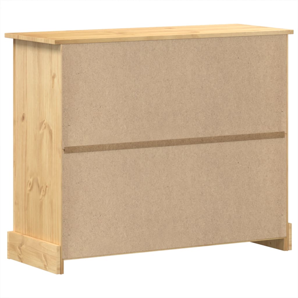 Commode Corona 110X43X91 Cm Bois Massif De Pin