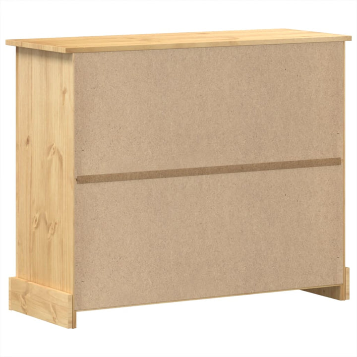 Commode Corona 110X43X91 Cm Bois Massif De Pin
