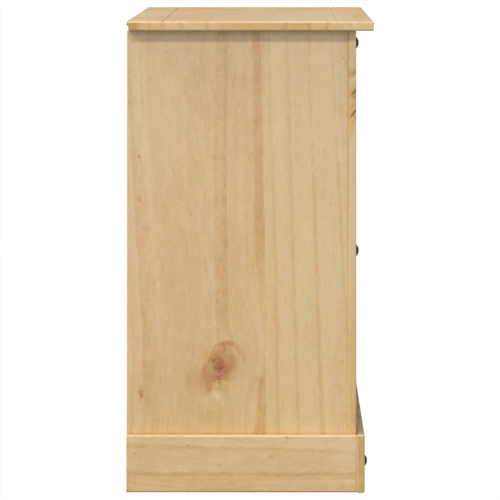 Commode Corona 112X48X91 Cm Bois Massif De Pin