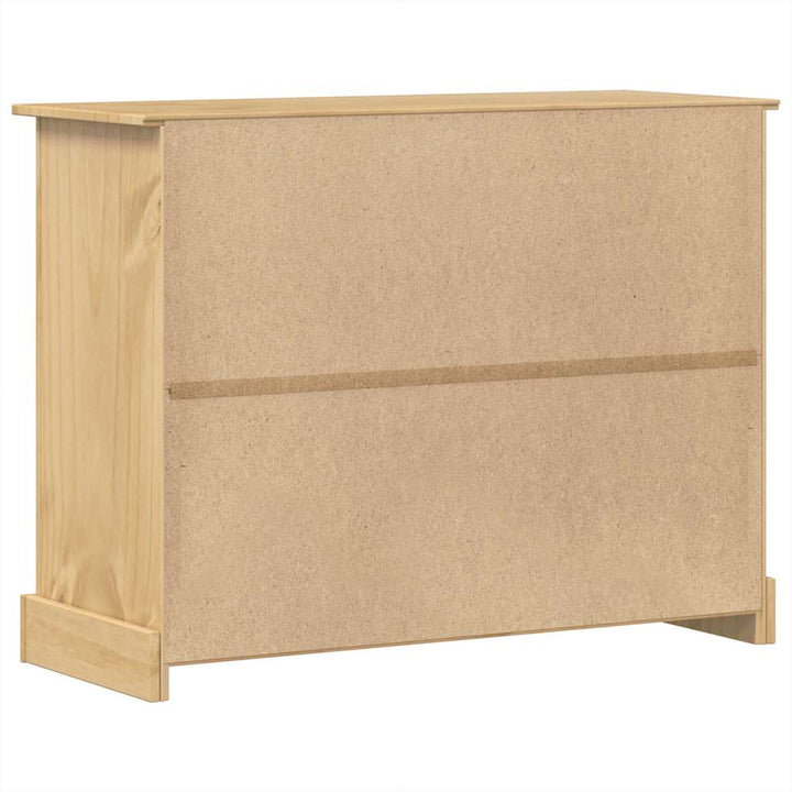Commode Corona 112X48X91 Cm Bois Massif De Pin