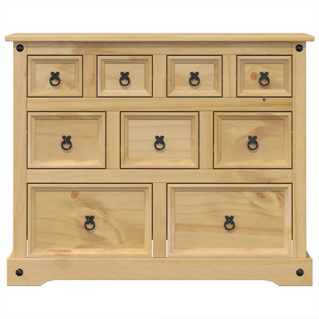 Commode Corona 101X45X82 Cm Bois Massif De Pin