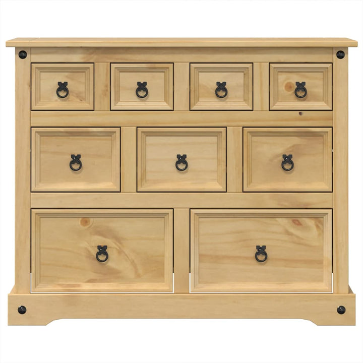 Commode Corona 101X45X82 Cm Bois Massif De Pin