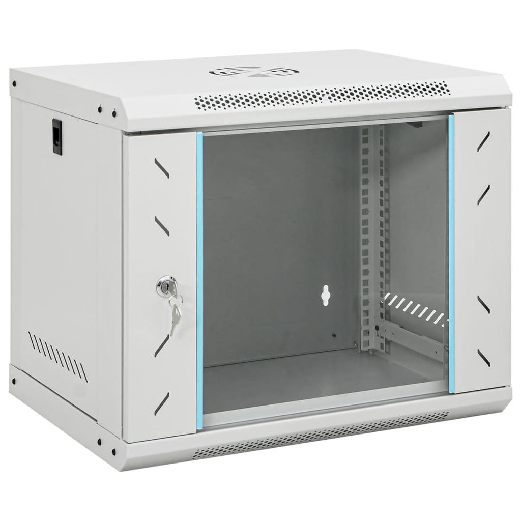 Coffret De Réseau Mural 12U 19&quot; Ip20 53X40X60 Cm