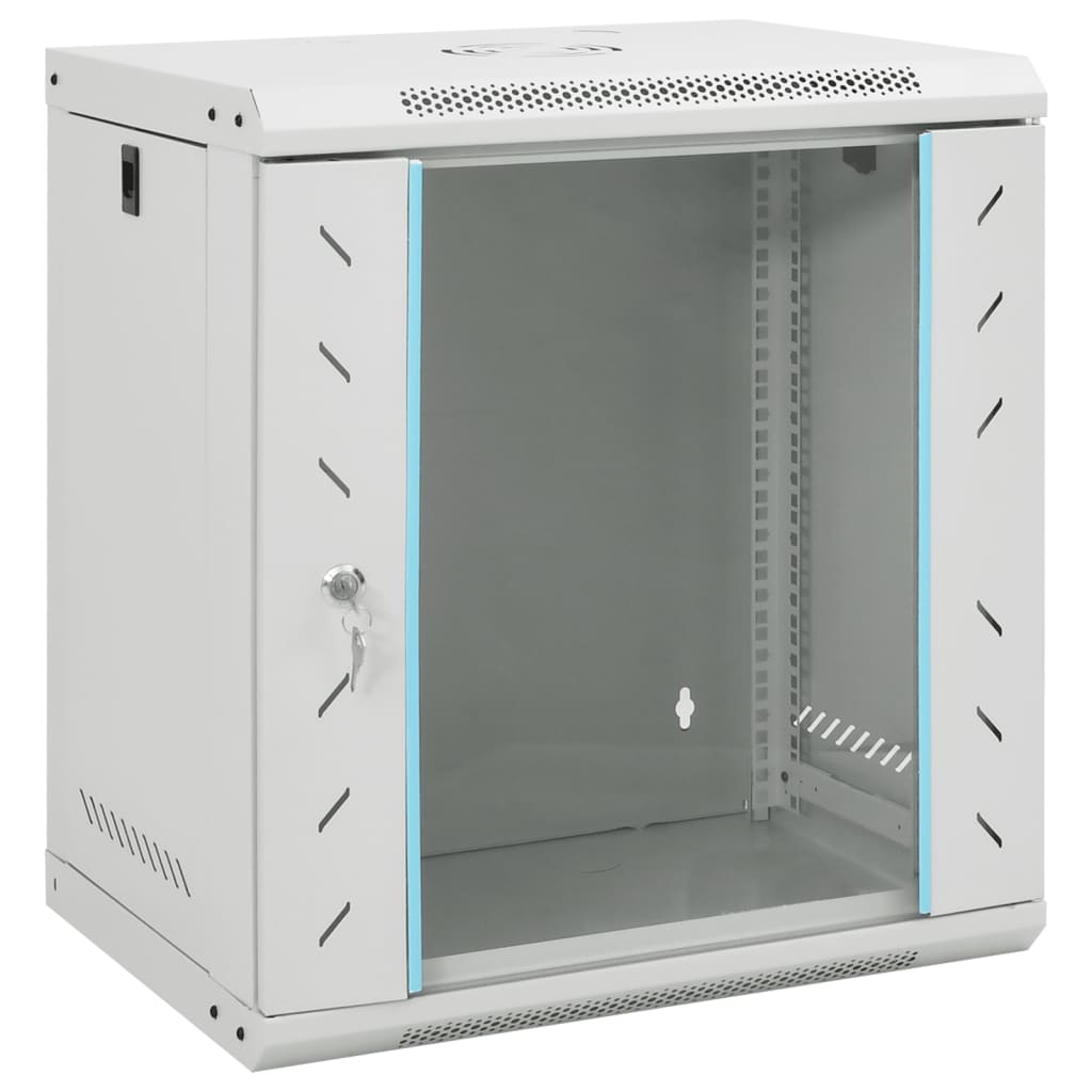 Coffret De Réseau Mural 12U 19&quot; Ip20 53X40X60 Cm