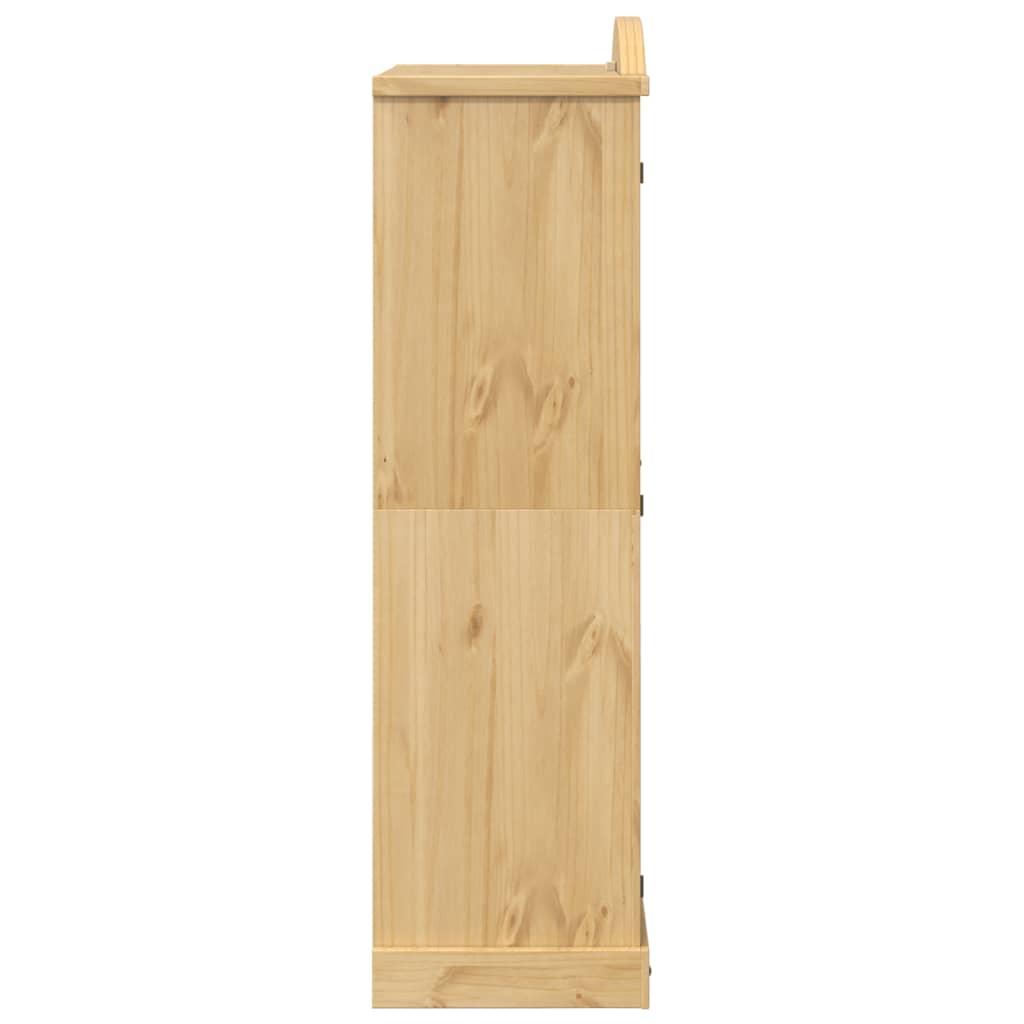 Garde-Robe Corona 102X52X186 Cm Bois De Pin Massif