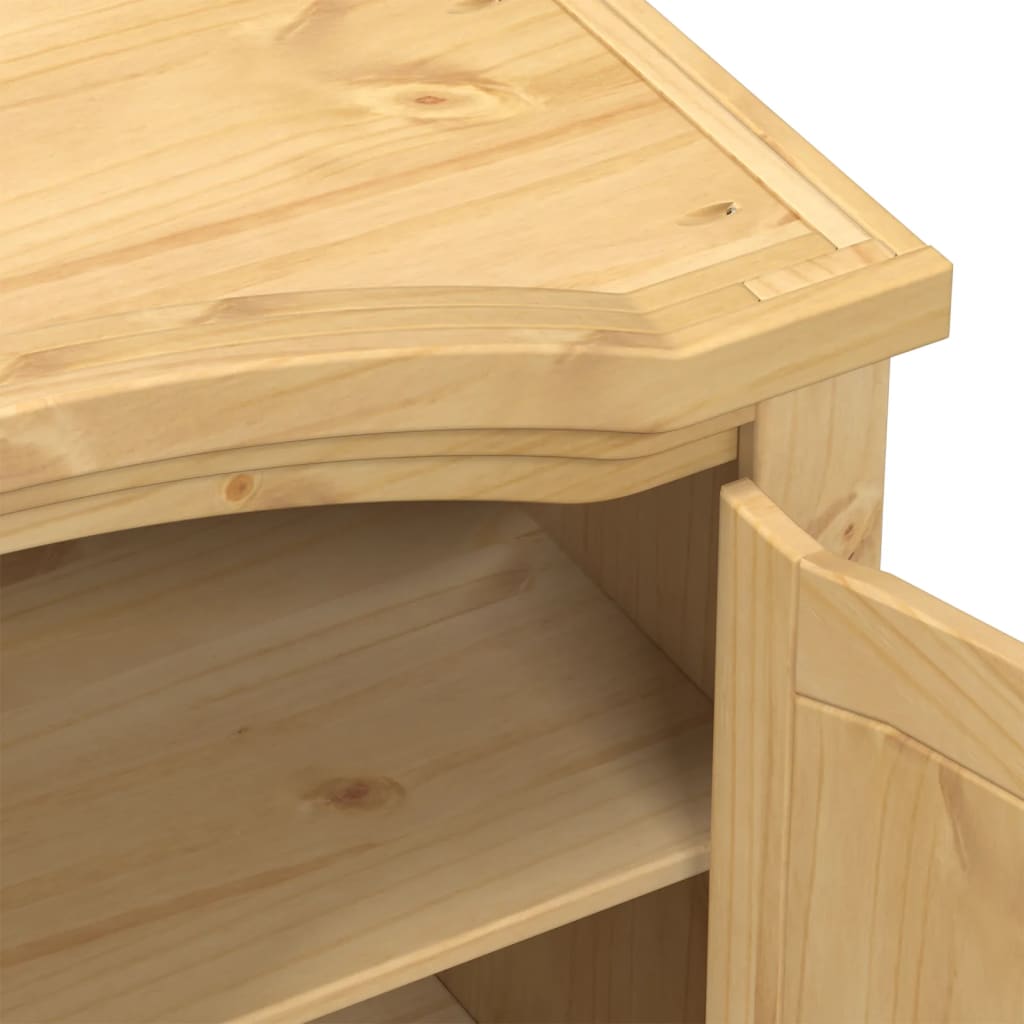 Garde-Robe Corona 102X52X186 Cm Bois De Pin Massif