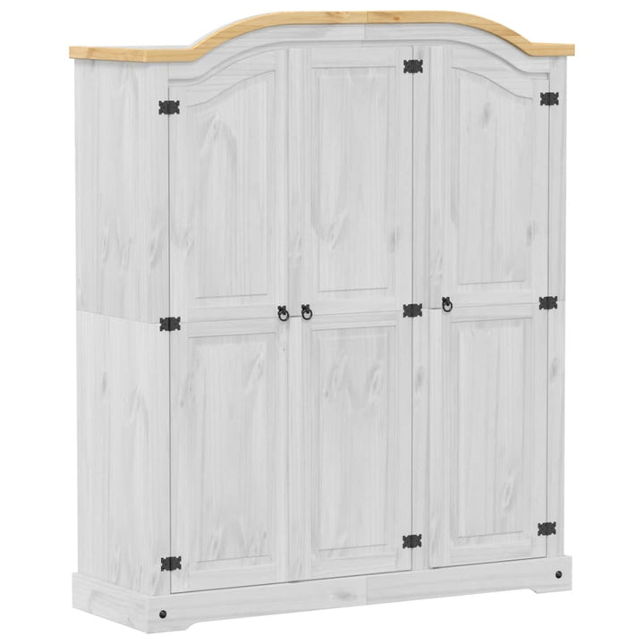 Garde-Robe Corona 151,5X52X186 Cm Bois De Pin Massif