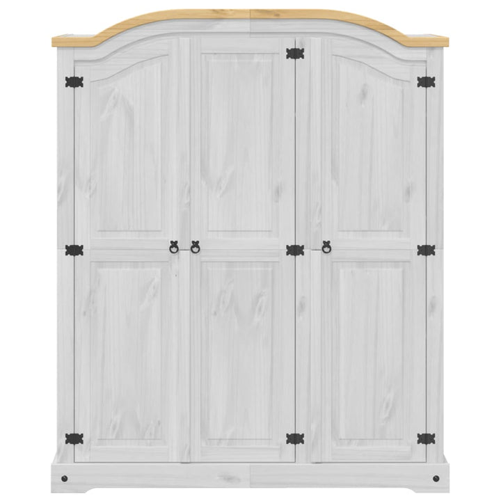 Garde-Robe Corona 151,5X52X186 Cm Bois De Pin Massif
