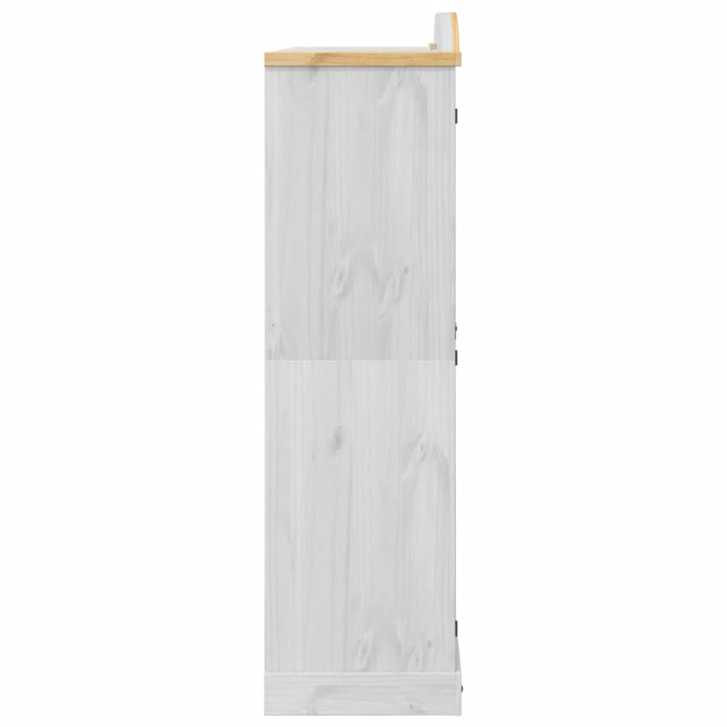 Garde-Robe Corona 151,5X52X186 Cm Bois De Pin Massif