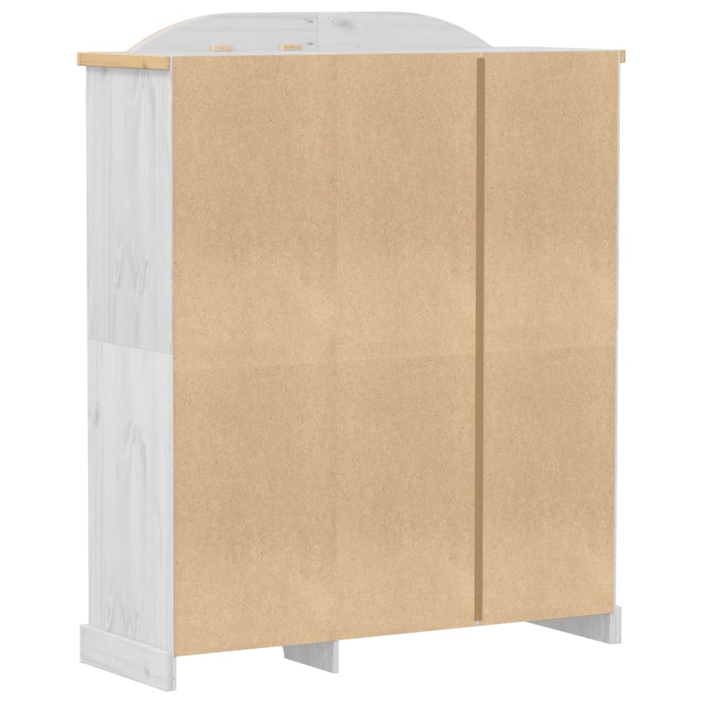 Garde-Robe Corona 151,5X52X186 Cm Bois De Pin Massif