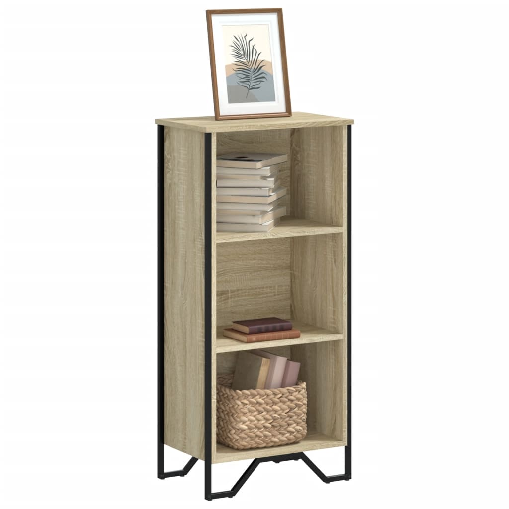 Bibliothèque 80X31X Bois D'ingénierie Chêne Sonoma