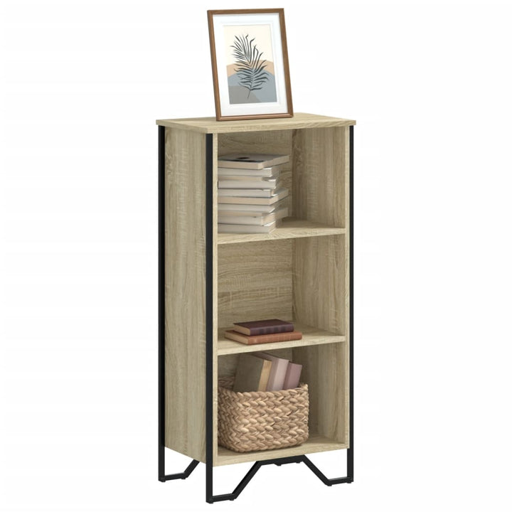 Bibliothèque 80X31X Bois D'ingénierie Chêne Sonoma