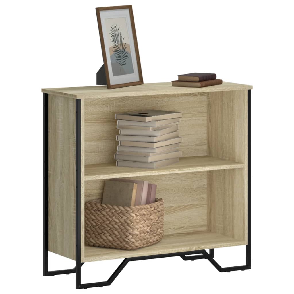 Bibliothèque 80X31X Bois D'ingénierie Chêne Sonoma