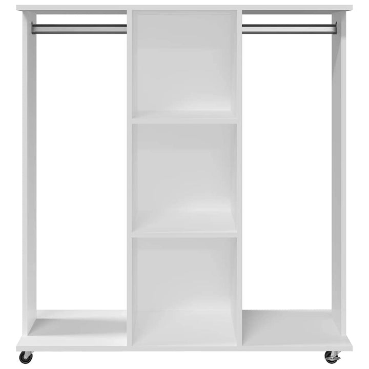 Garde-Robe Avec Roues 102X38X110 Cm Bois D'ingénierie