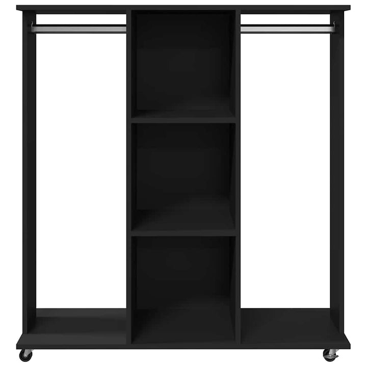 Garde-Robe Avec Roues 102X38X110 Cm Bois D'ingénierie