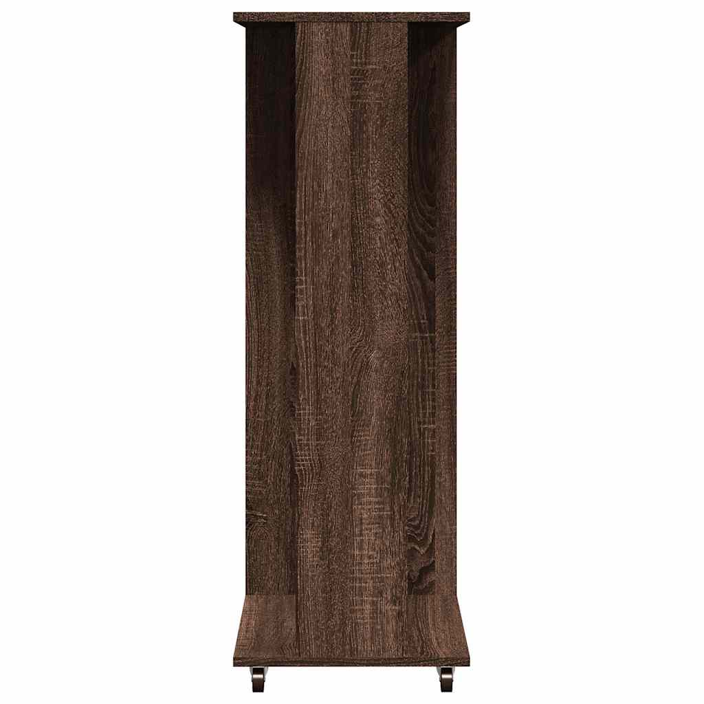 Garde-Robe Avec Roues 102X38X110Cm Bois Ingénierie