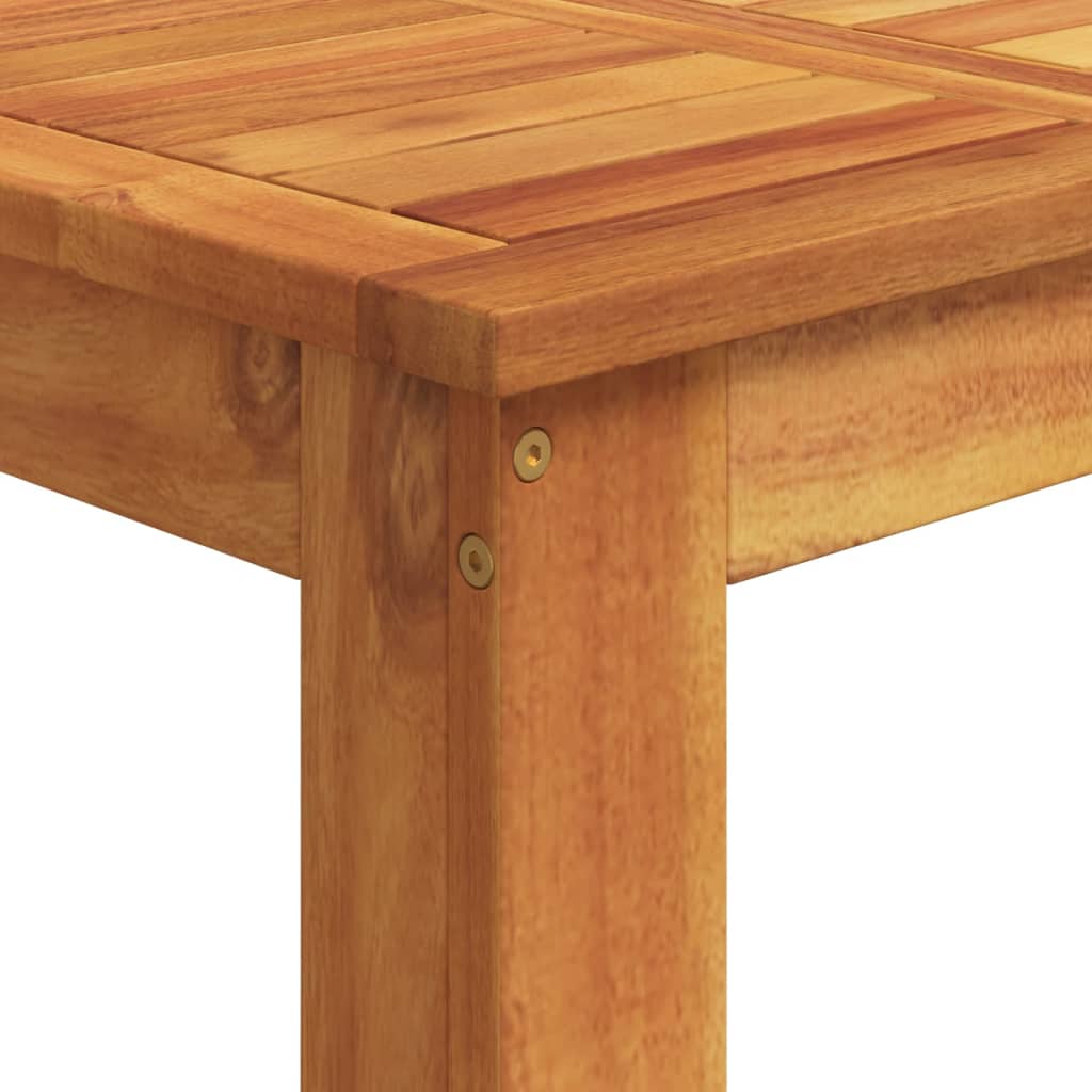 Ensemble De Bar De Jardin 3 Pcs Bois Massif Acacia Rotin