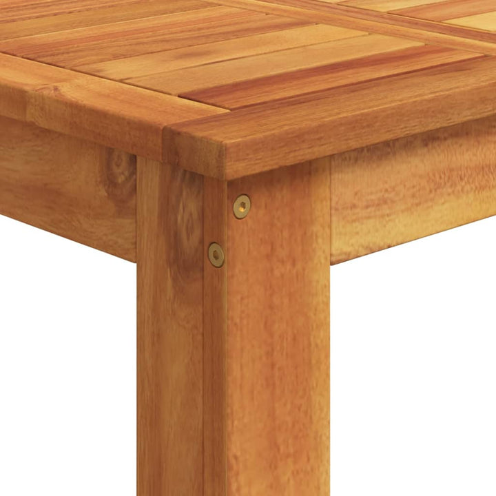 Ensemble De Bar De Jardin 3 Pcs Bois Massif Acacia Rotin