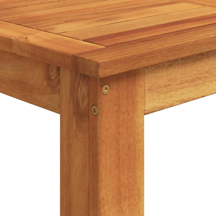 Ensemble De Bar De Jardin 7 Pcs Bois Massif Acacia Rotin